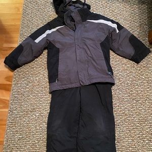 Ll Bean Black Coat and Snow Pants